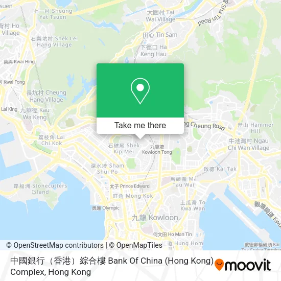 中國銀行（香港）綜合樓 Bank Of China (Hong Kong) Complex map