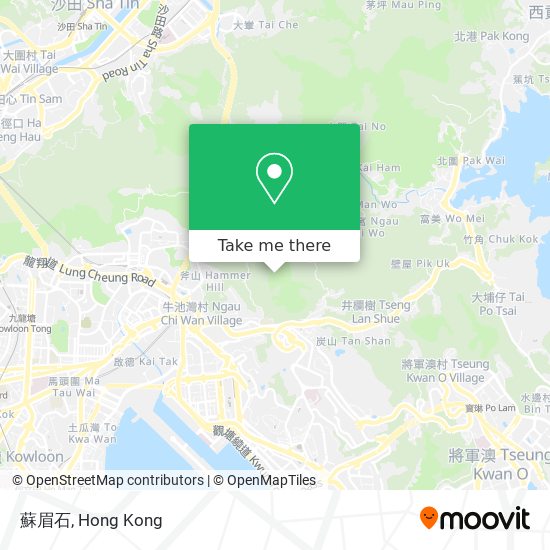 蘇眉石 map