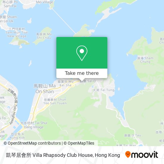 凱琴居會所 Villa Rhapsody Club House map