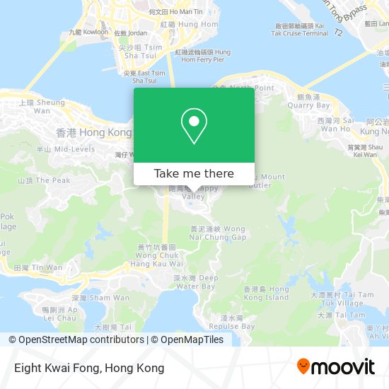Eight Kwai Fong map