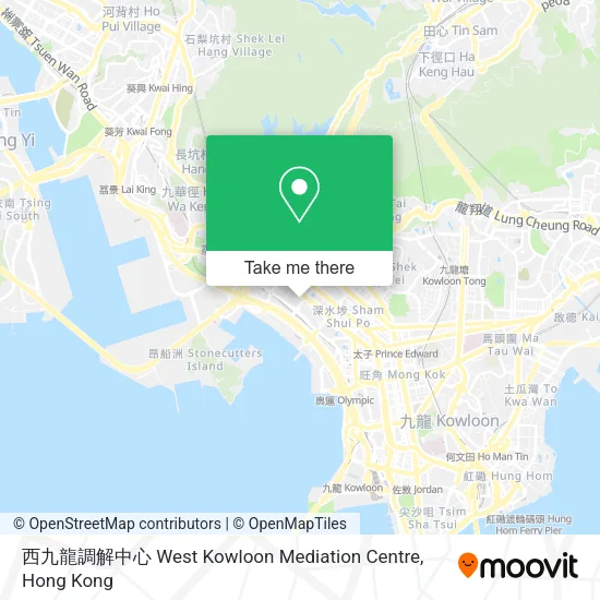 西九龍調解中心 West Kowloon Mediation Centre map