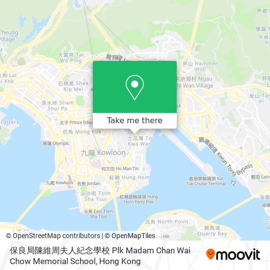 保良局陳維周夫人紀念學校 Plk Madam Chan Wai Chow Memorial School map