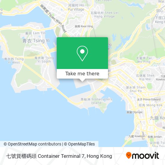 七號貨櫃碼頭 Container Terminal 7 map