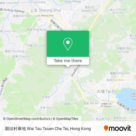 圍頭村輋地 Wai Tau Tsuen Che Tei map