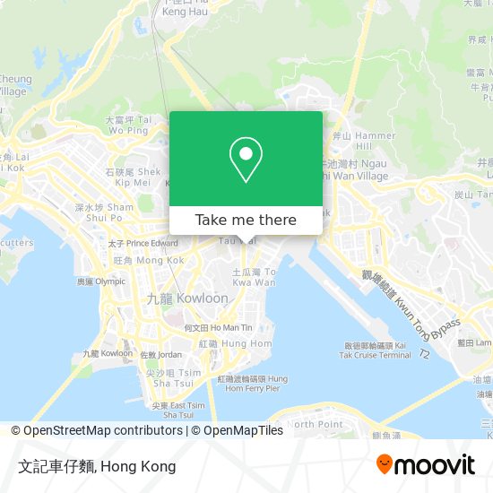 文記車仔麵 map
