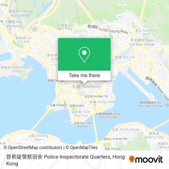 督察級警察宿舍 Police Inspectorate Quarters地圖