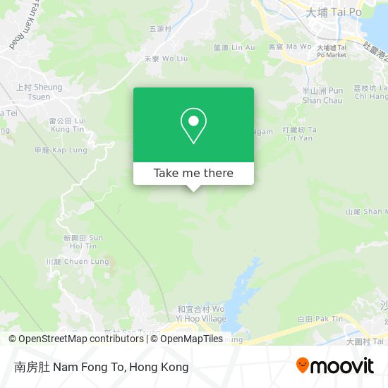 南房肚 Nam Fong To map