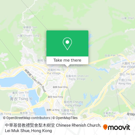中華基督教禮賢會梨木樹堂 Chinese Rhenish Church, Lei Muk Shue map