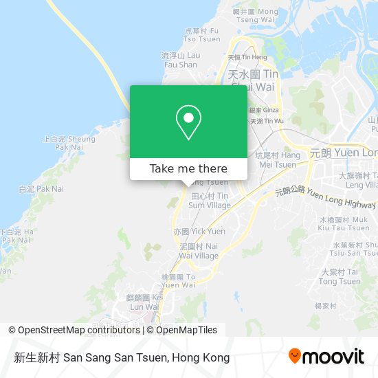 新生新村 San Sang San Tsuen map