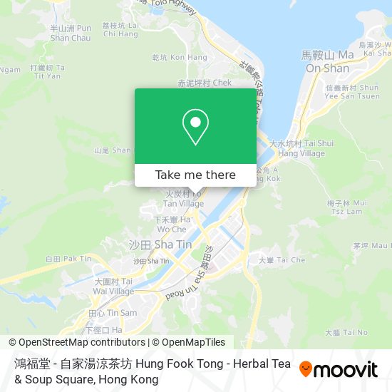 鴻福堂 - 自家湯涼茶坊 Hung Fook Tong - Herbal Tea & Soup Square map