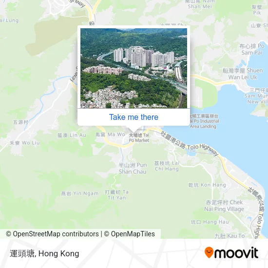 運頭塘地圖