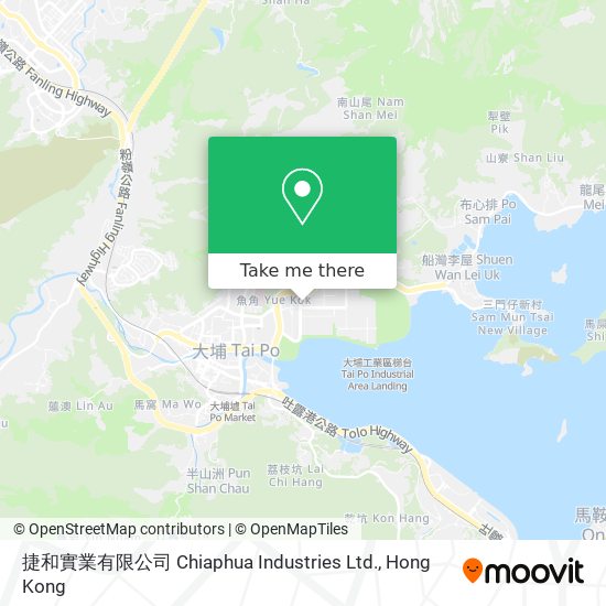 捷和實業有限公司 Chiaphua Industries Ltd. map