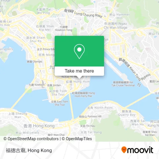福德古廟地圖