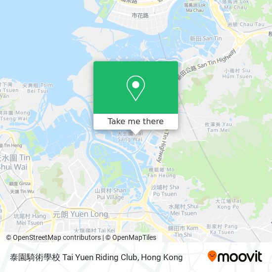 泰園騎術學校 Tai Yuen Riding Club map