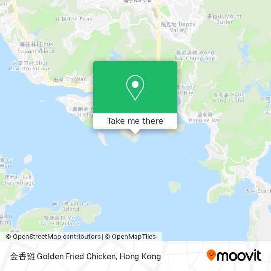 金香雞 Golden Fried Chicken map