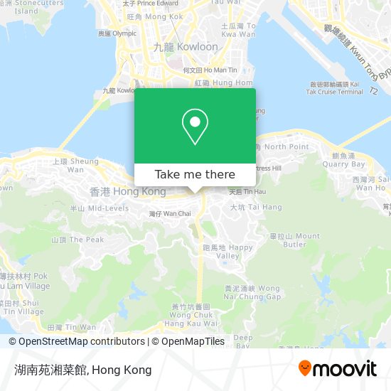 湖南苑湘菜館 map