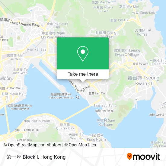第一座 Block I地圖
