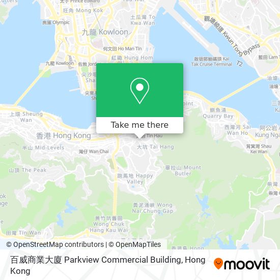 百威商業大廈 Parkview Commercial Building map