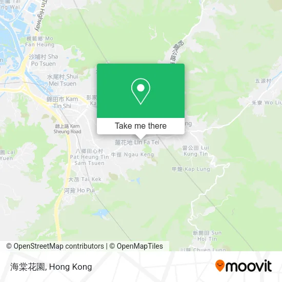 海棠花園 map