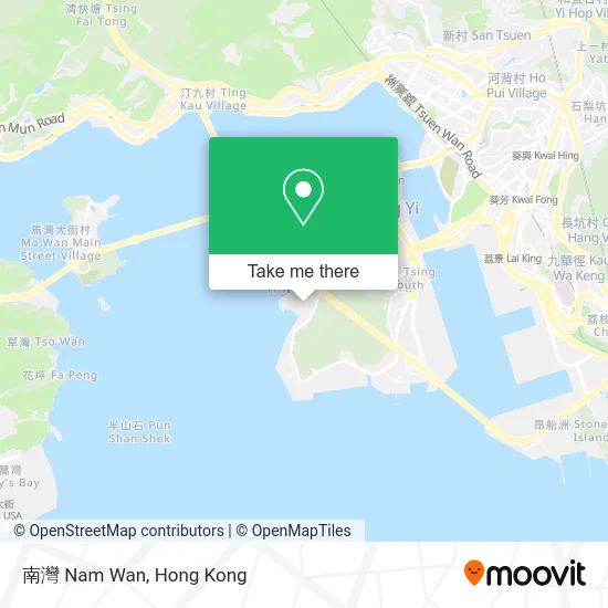 南灣 Nam Wan map