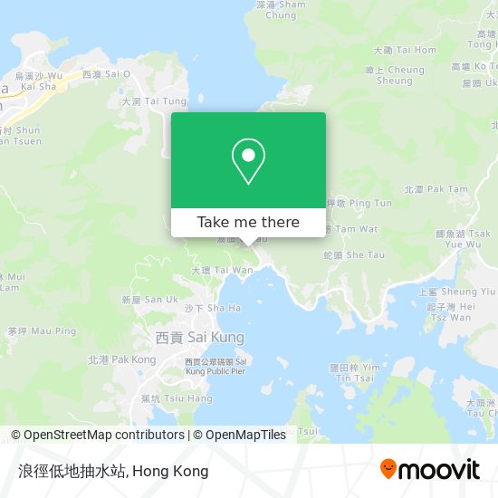 浪徑低地抽水站 map