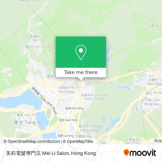 美莉電髮專門店 Mei Li Salon map