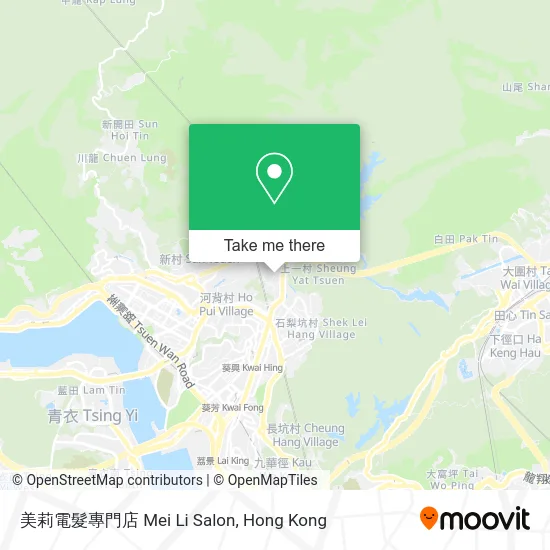 美莉電髮專門店 Mei Li Salon map