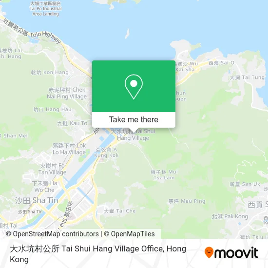 大水坑村公所 Tai Shui Hang Village Office map