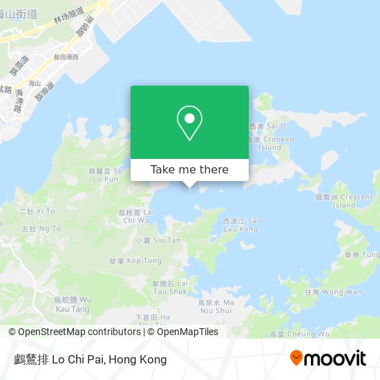 鸕鶿排 Lo Chi Pai map