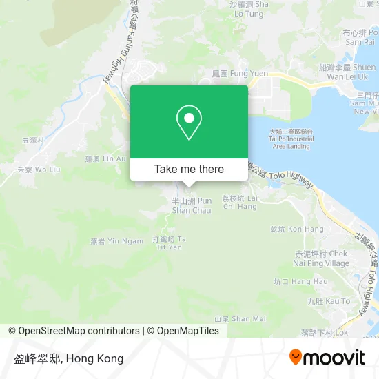 盈峰翠邸 map