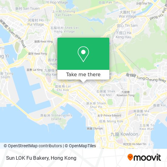 Sun LOK Fu Bakery map