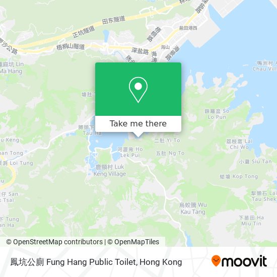 鳳坑公廁 Fung Hang Public Toilet map