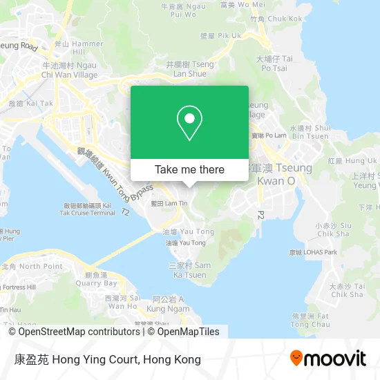 康盈苑 Hong Ying Court map