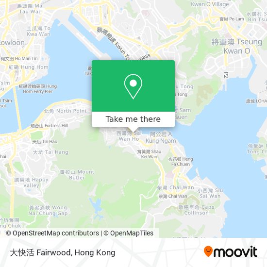 大快活 Fairwood地圖