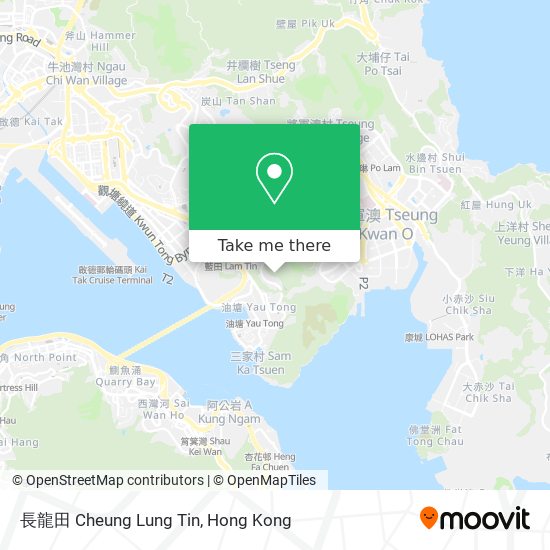 長龍田 Cheung Lung Tin map