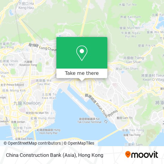 China Construction Bank (Asia)地圖
