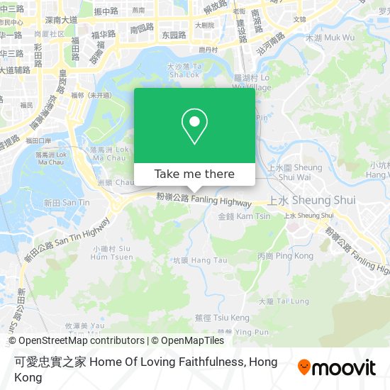 可愛忠實之家 Home Of Loving Faithfulness map