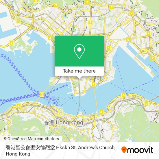 香港聖公會聖安德烈堂 Hkskh St. Andrew's Church map