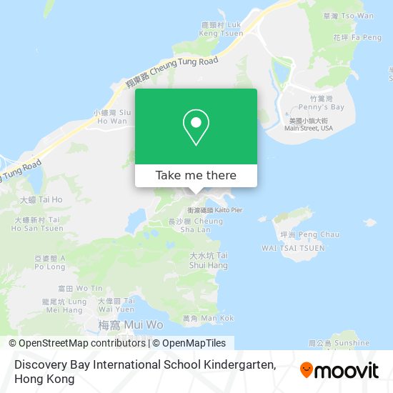 Discovery Bay International School Kindergarten地圖