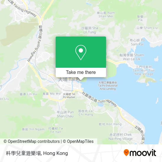 科學兒童遊樂場 map