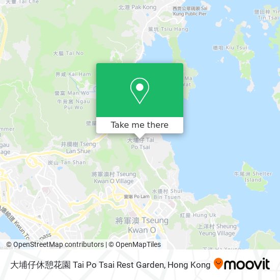 大埔仔休憩花園 Tai Po Tsai Rest Garden map