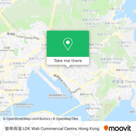 樂華商場 LOK Wah Commercial Centre map