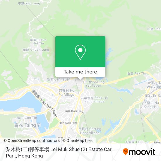 梨木樹(二)邨停車場 Lei Muk Shue (2) Estate Car Park地圖