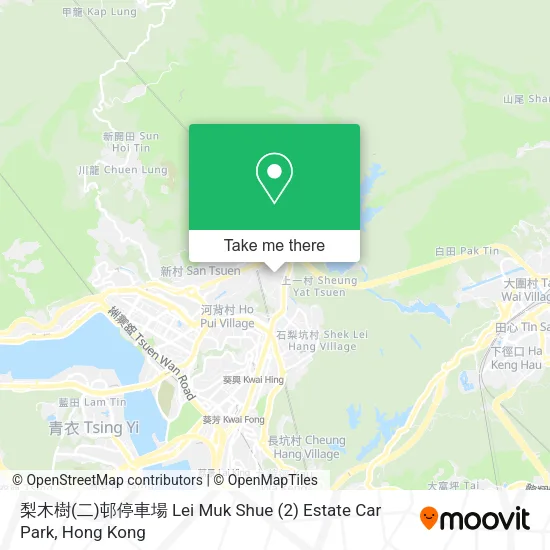 梨木樹(二)邨停車場 Lei Muk Shue (2) Estate Car Park地圖