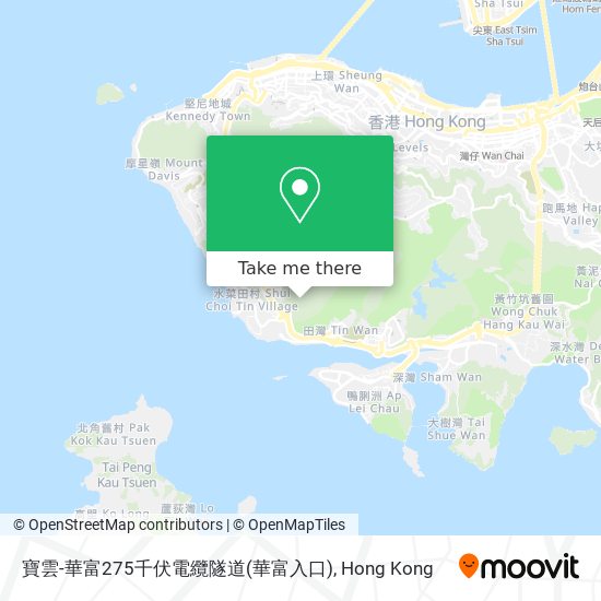 寶雲-華富275千伏電纜隧道(華富入口) map