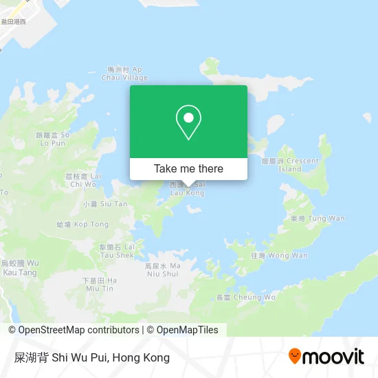 屎湖背 Shi Wu Pui map