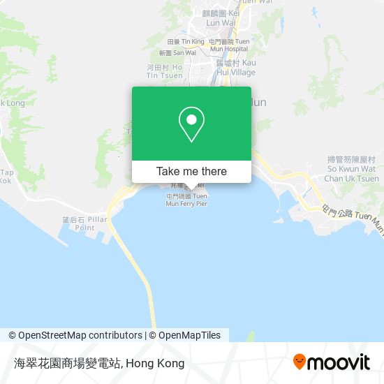 海翠花園商場變電站 map