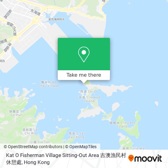 Kat O Fisherman Village Sitting-Out Area 吉澳漁民村休憩處 map