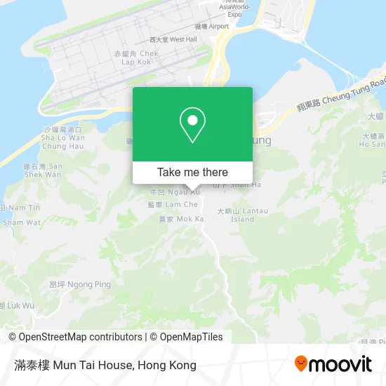 滿泰樓 Mun Tai House map