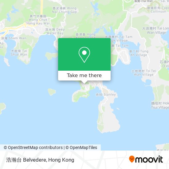 浩瀚台 Belvedere map